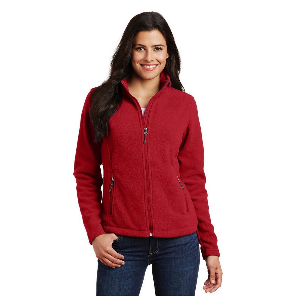 Port Authority Ladies Value Fleece Jacket. - L217 - True Red